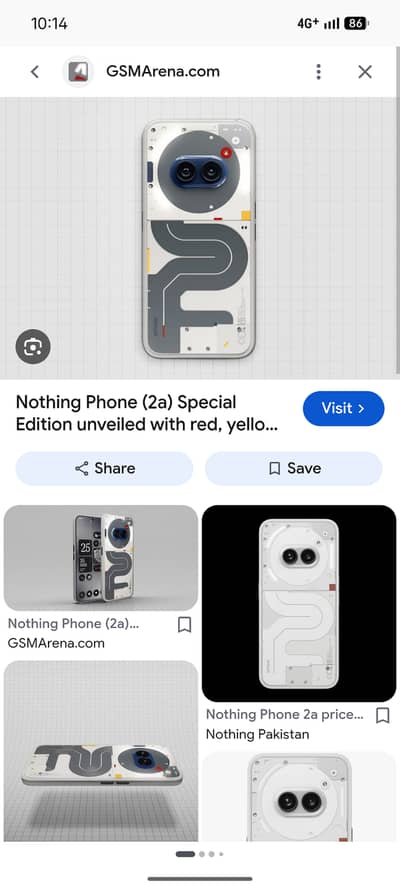 Nothing Phone 2a 8/256 white color special edition