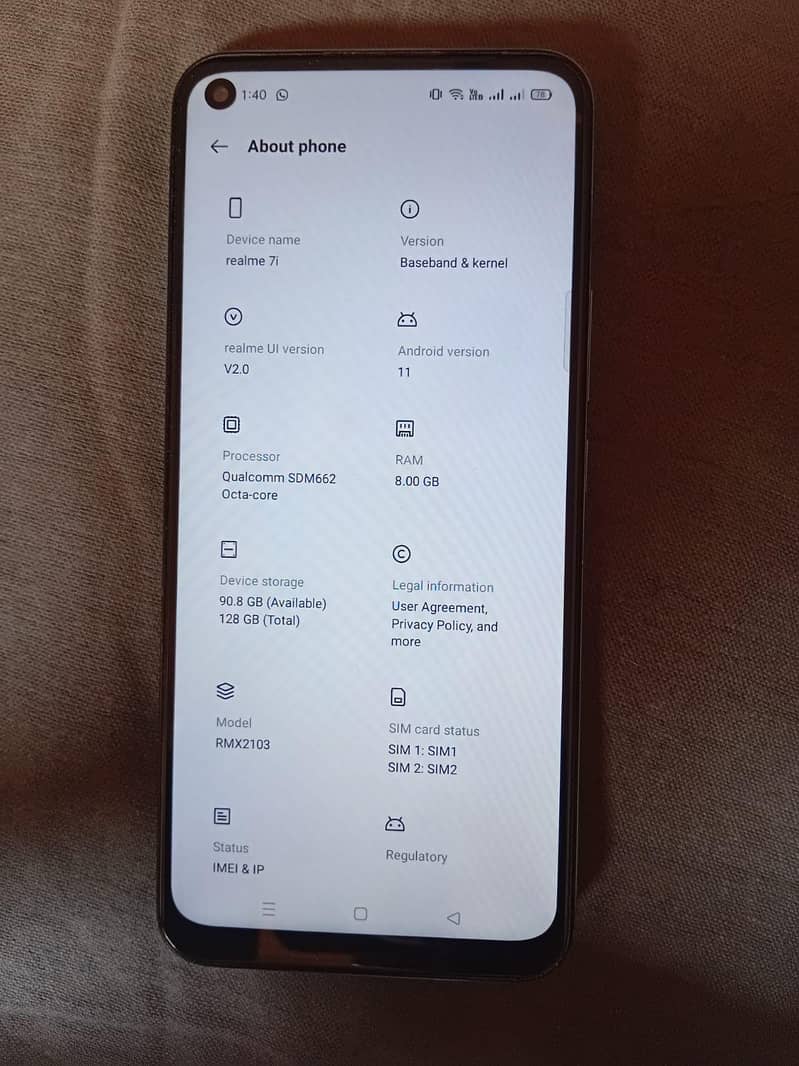 Realme 7i 5