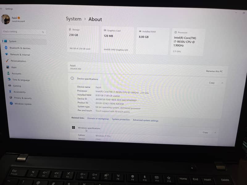 Thinkpad T480s 7