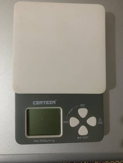 Digital Kitchen Scale (KS-830) with Built-in Timer - 5kg Capacity
