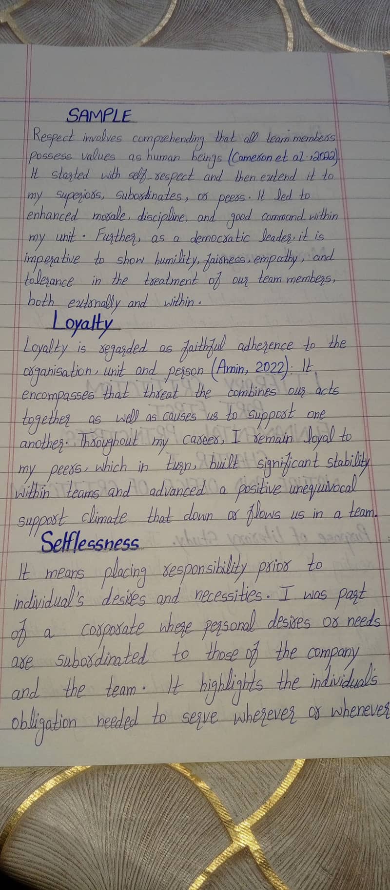 Complete Handwriting notes 5
