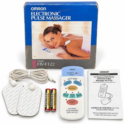 Omron HV-F122 Electronic Pulse Massager | TENS Pain Relief Machine