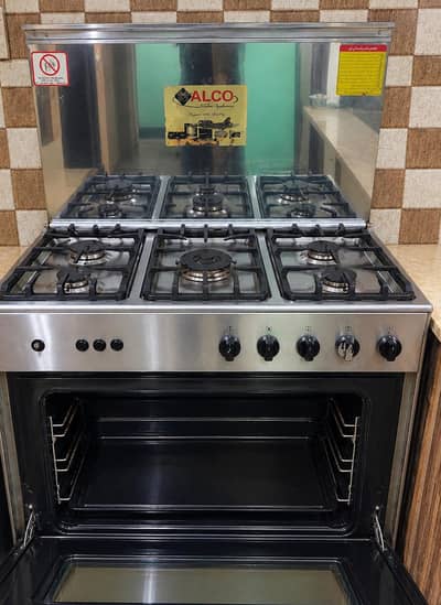 Imported 5 Burner Gas Stove with Oven for Sale – Karachi
