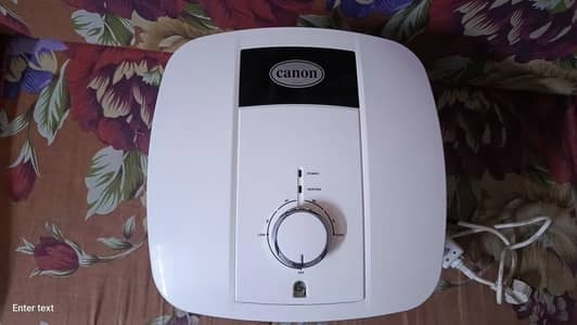 Canon geyser all ok for home