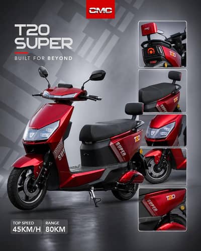 T20 SUPER LITHIUM MODEL | LOMG RANGE SCOOTY | HIGH FUEL PRICE