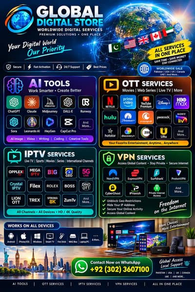 Premium Subscription | 4K Live TV | IPTV Reseller Panel | Mini Admin