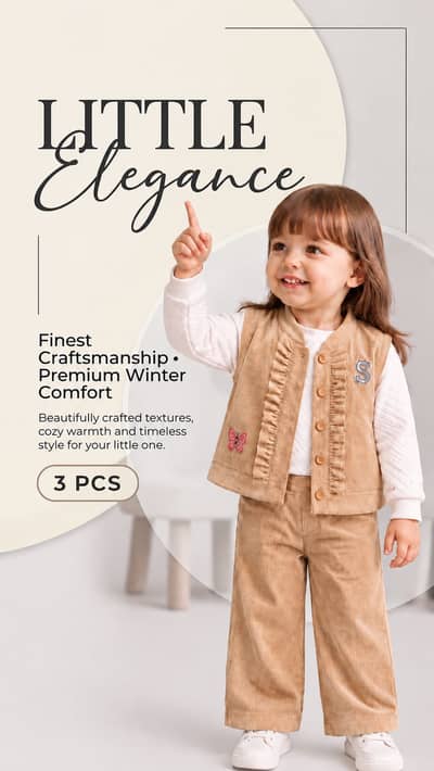Baby girl winter dress