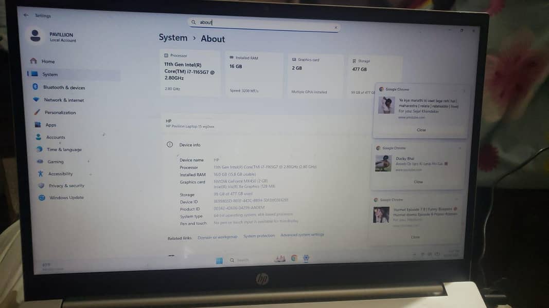 hp laptop 1