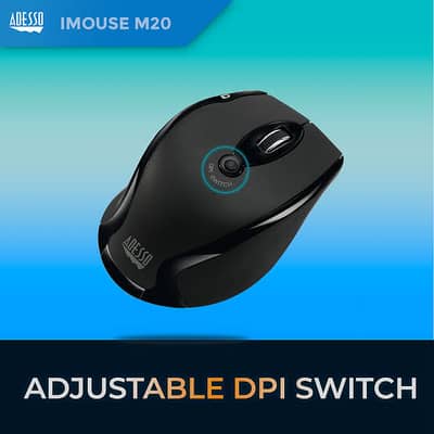 adesso wireless mouse 1000+ DPI