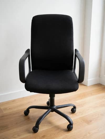 Office Revolving Chair Black