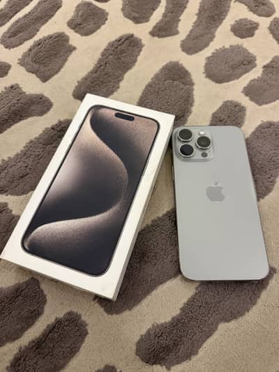 Apple iPhone 15 Pro Max PTA Approved 256gb