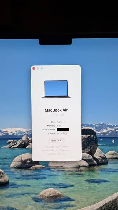 Macbook air m2 chip 15 inch