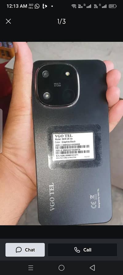 vigotel new 26 lite 6/128 9 month warranty availably