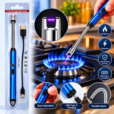 Electric Rechargeable Flexible Kitchen Lighter
