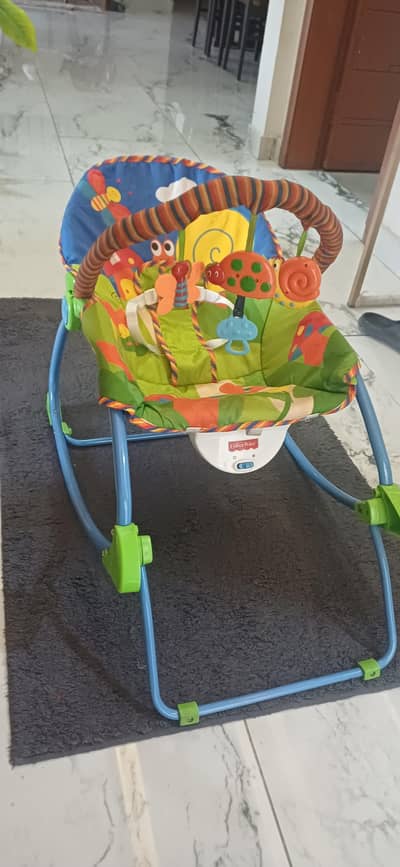 fisher price baby bouncer plus rocking chair