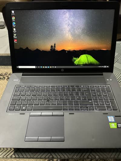 HP Z Book 17 G3 core i7 8GB RAM