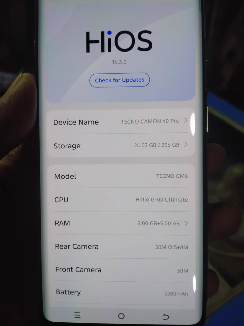 Tecno CAMON 40 Pro 1
