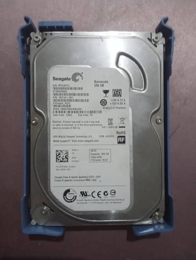 250 GB hdd for pc