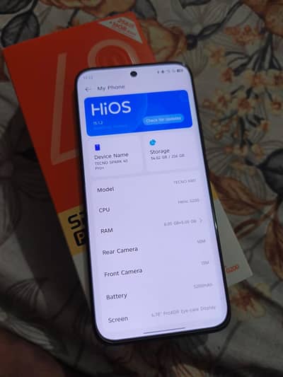 Tecno Spark 40 Pro Plus 8/256