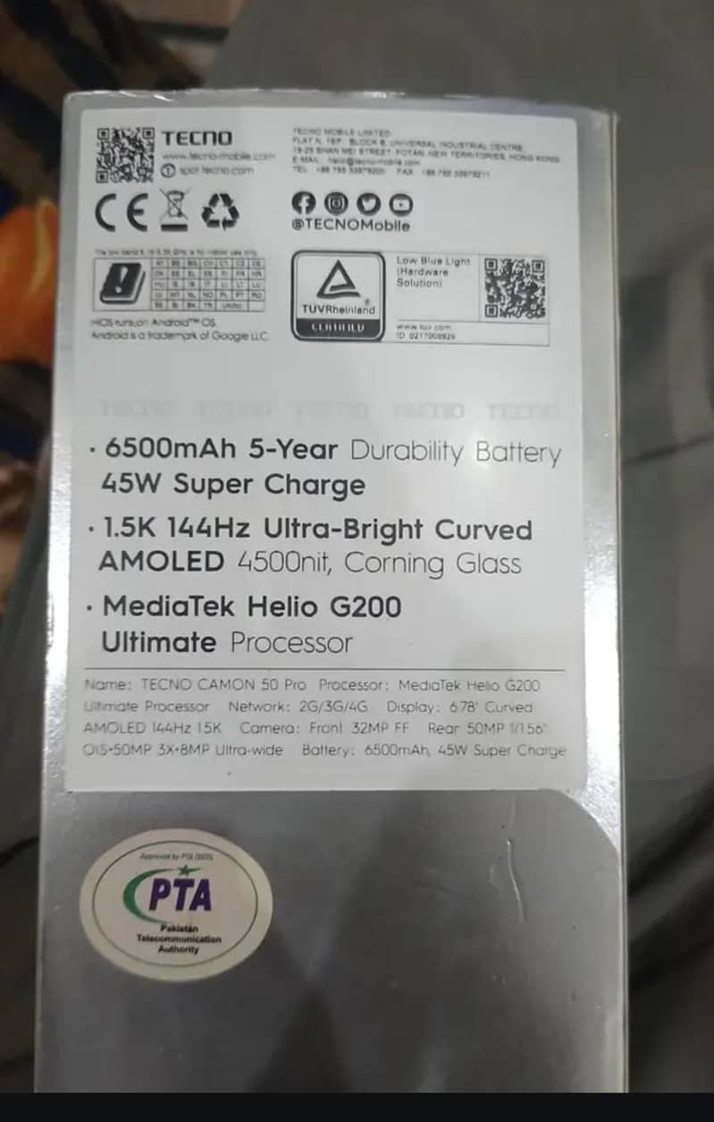 Tecno CAMON CX 0
