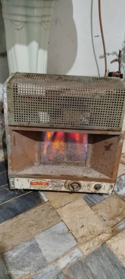 Gas Heater working normal