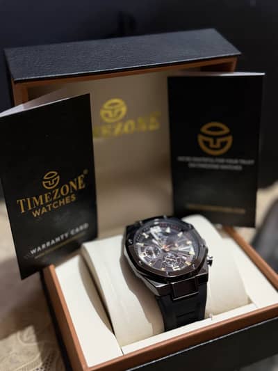 TimeZone Premium Branded Watch 1 Year Warranty