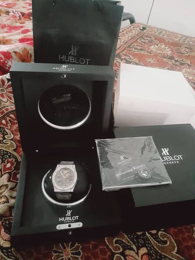 Hublot Big Bang Tourbillon Skeleton Automatic watch with premium Box