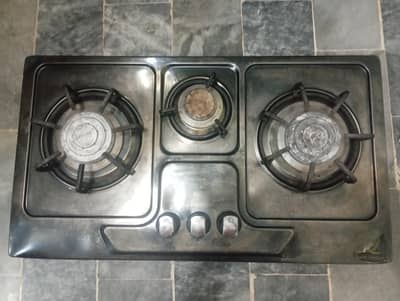 3 burner stove all ok no any fault