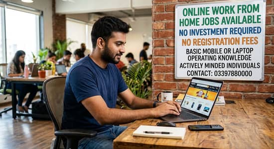 WORK FROM HOME / ONLINE JOB / Remote Work / Part time job