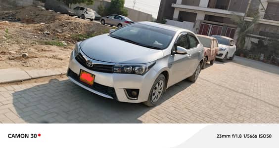 Toyota Corolla GLI 2014 registered 2015