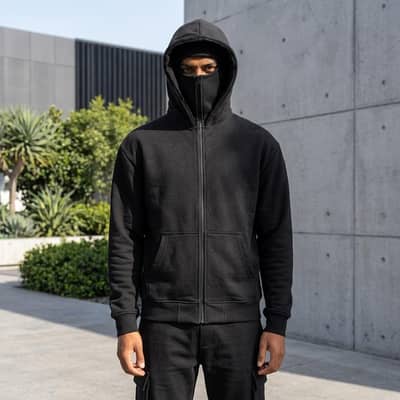 Ninja Unisex Zipper Hoodie