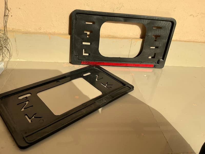Number plate frame 1