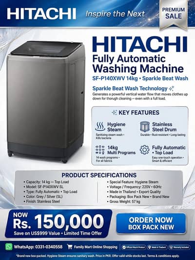 imported inverter fully automatic Hitachi