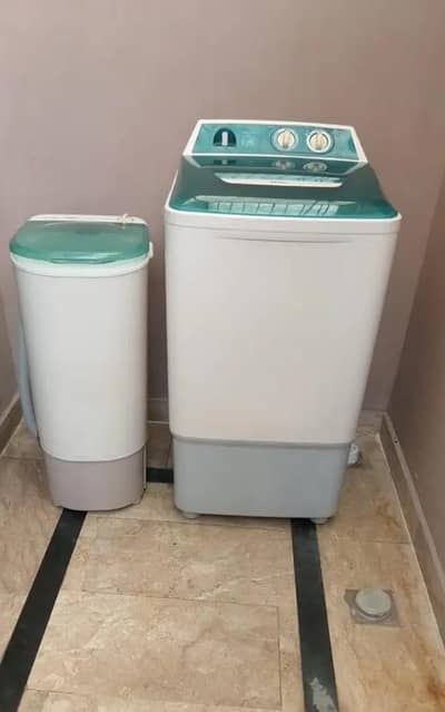 Haier washing machine and dryer