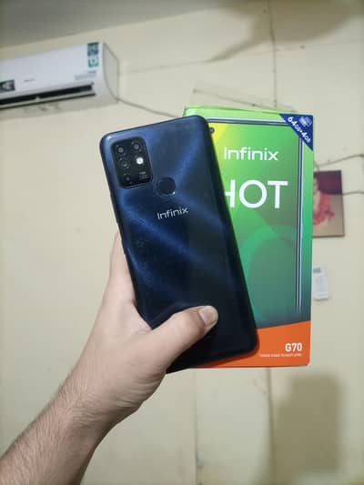 Infinix Hot 10 4/64 with box