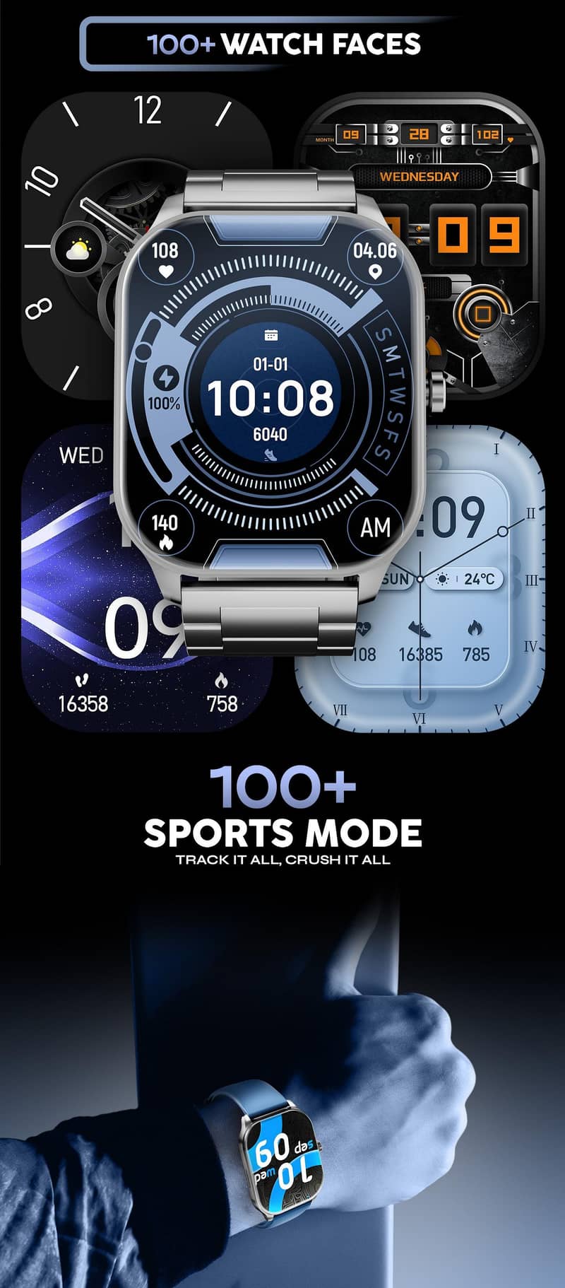 Login L-104 elite smart watch - Watches - 1121058338