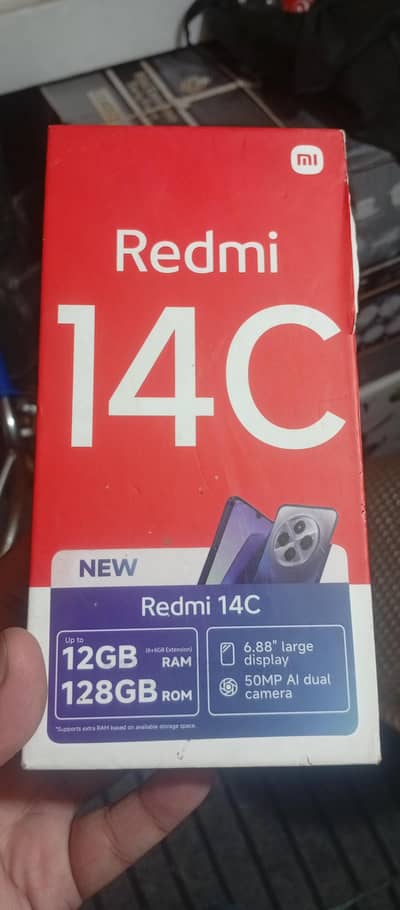 redmi 14c 6+6ram 128room no opne no repair