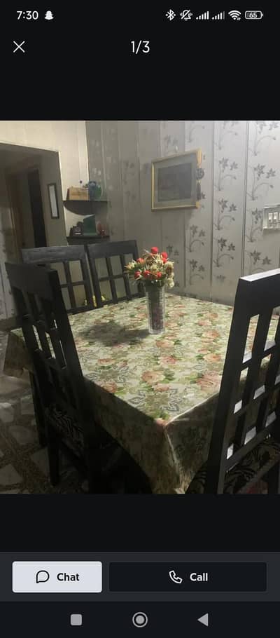 4 seater dining table
