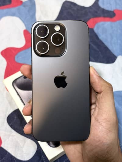 Apple iPhone 15 Pro 256GB Non PTA Factory Unlock 10/10 with Box LLA
