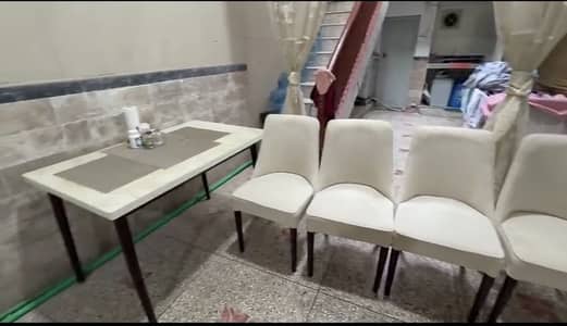 Dining table with 4 chairs