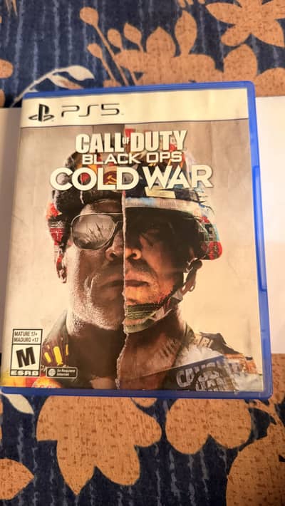 Call of duty Cold War PS5 disc like new