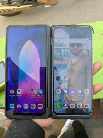 lg v60 thinQ 5g  duwal screen official pta approvid condition 10/10