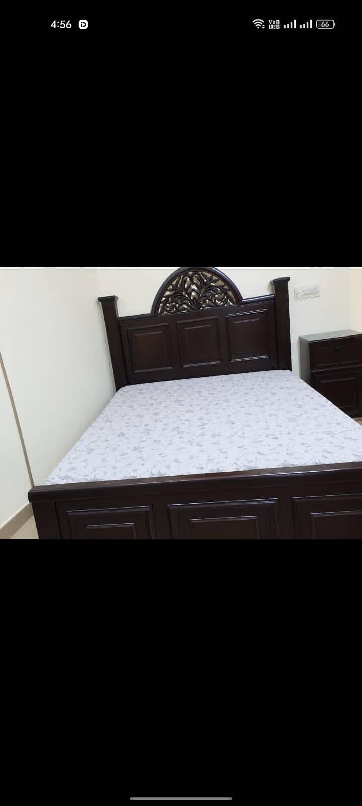 Double Bed with Dressing Table - Good condition 0