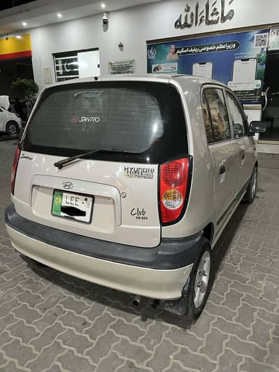 Hyundai Santro GV Club 2008 Model Ultra Silver Colour