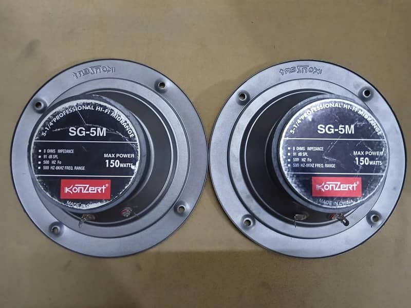 KONZERT MID RANGE SPEAKERS 1