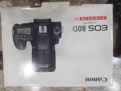 canon 80d with lens 18 135 usm lens