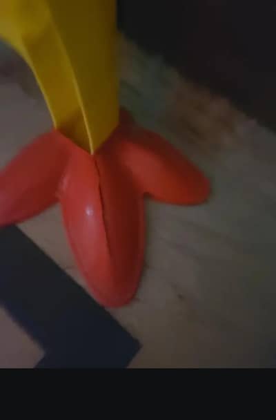 red & yellow slide
