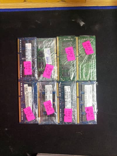 Ram Ddr 4 and Ddr 3 8gb and 4gb