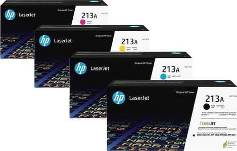 HP Original Toners Set 213A for Models 5700, 6700, 6701, 5800, 6800