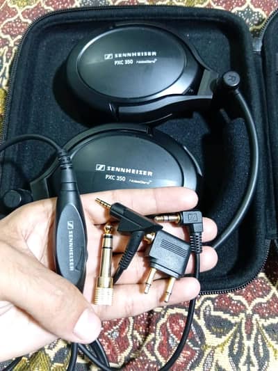 Sennheiser PXC-350 Noise Canceling Audiophile Wired Over-Ear Headphone